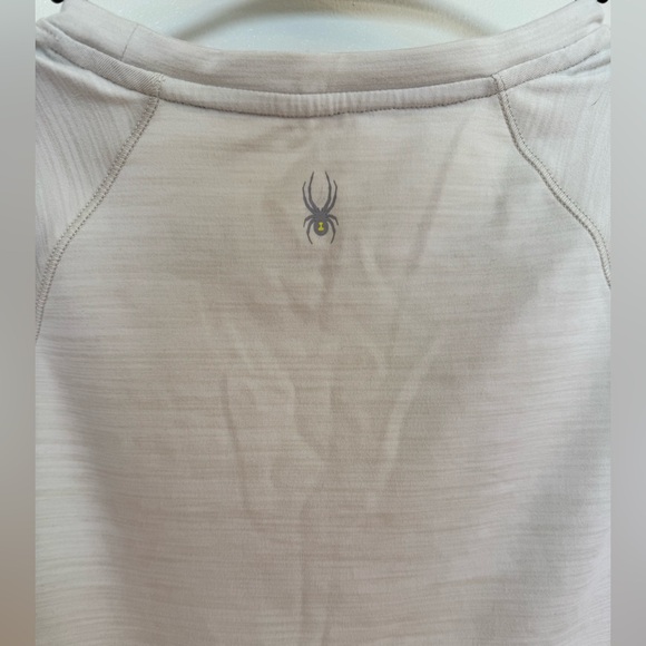 🕷️ Spyder Active Top w Pockets Running Workout Fitness Athletic Short Sleeve Tee - Picture 3 of 7